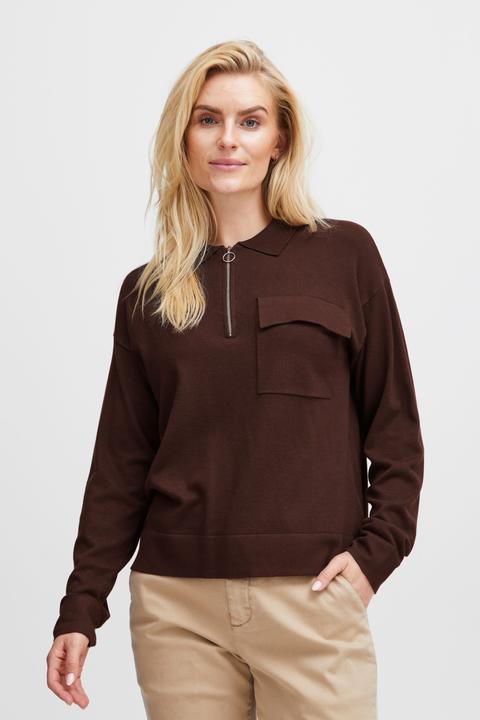 Image du produit Pulz Jeans PZSARA Polo Pull - 50207205 (XXL)
