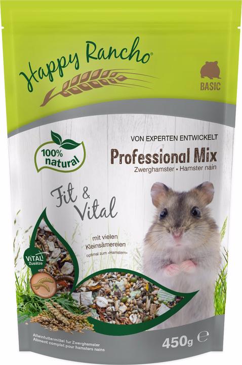 Produktbild Happy Rancho Professional Mix Zwerghamsterfutter (0.45 kg)