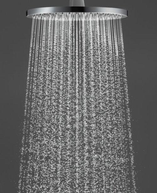 Produktbild hansgrohe HG Kopfbrause Crometta S 240, 1 jet, EcoSmart mattschwarz (1 Strahlarten, 9 l/min)