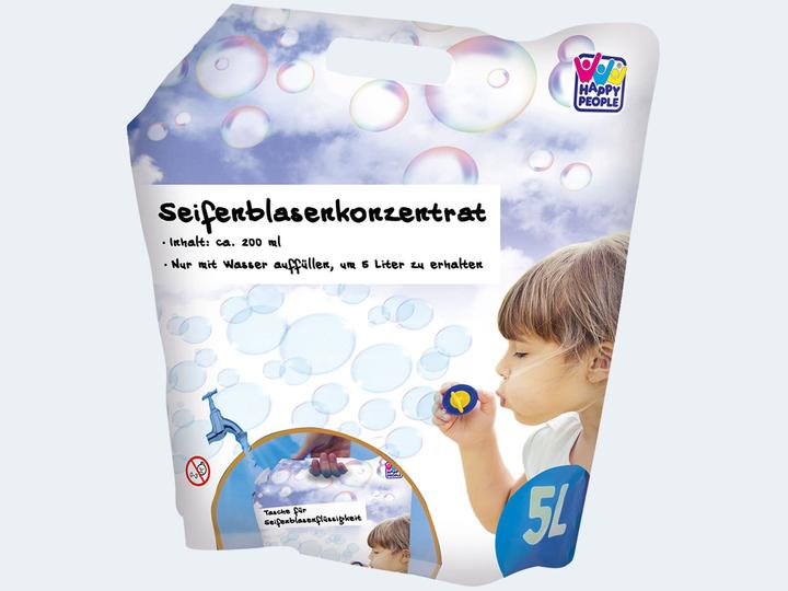 Produktbild Happy People Seifenblasen Flüssigkeit 5l (200ml Konzentrat)