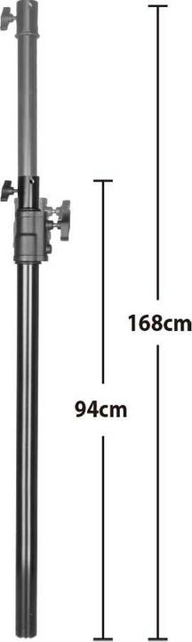 Image du produit Kupo Heavy Duty Telescopic Mast (165 cm)