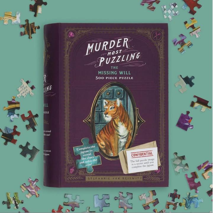 Immagine prodotto Abrams & Chronicle L'omicidio più enigmatico Il testamento scomparso Puzzle da 500 pezzi (500 pezzi)