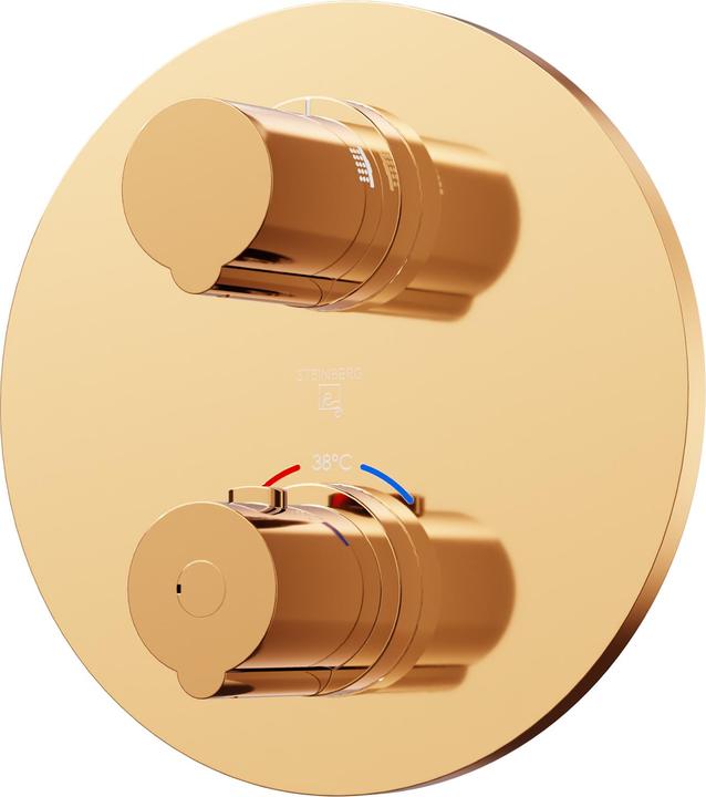 Actual product image Steinberg series 100 shower / bath faucet, ready-mounted set, concealed, two consumers, 10041333
