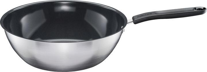 Actual product image Fiskars PAN WOK FF 28CM CERAMIC COATED 1072313 (28 cm, Wok, Stainless steel)