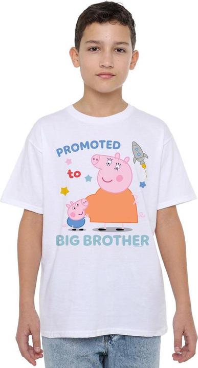 Immagine prodotto Peppa Pig Promoted To Big Brother Maglietta Bambini (140, 146)
