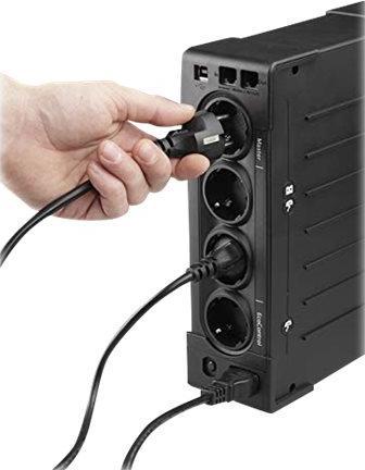 Produktbild Eaton Ellipse ECO 1600 USB DIN (1600 VA, 1000 W, Standby USV)