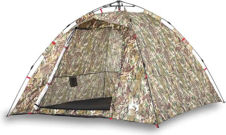 Produktbild VidaXL Angelzelt 4 Personen Tarnmuster Quick Release (3.85 kg, 4 Personen)