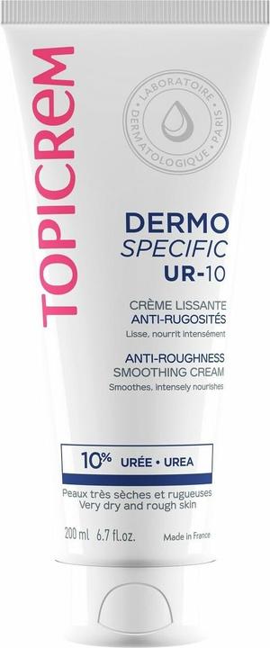 Image du produit Topicrem UR10 Anti Roughness Smoothnig Cream - Crème pour le corps pour peaux rugueuses et sèches 200ml (L) (Crème pour le corps, 200 ml)