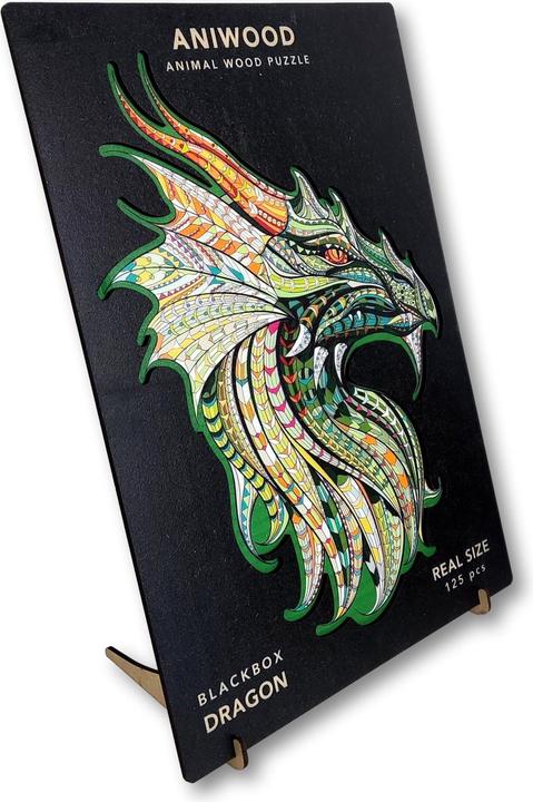 Aniwood Puzzle motif dragon (M) (150 pièces)