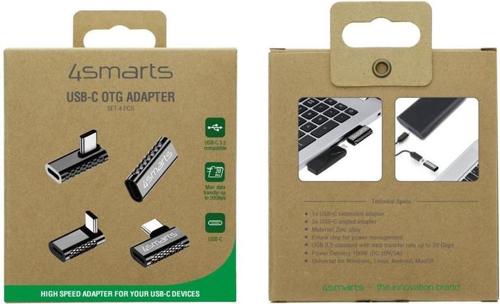 Image du produit 4smarts USB-C OTG Adapter (USB-C, 10.50 cm)