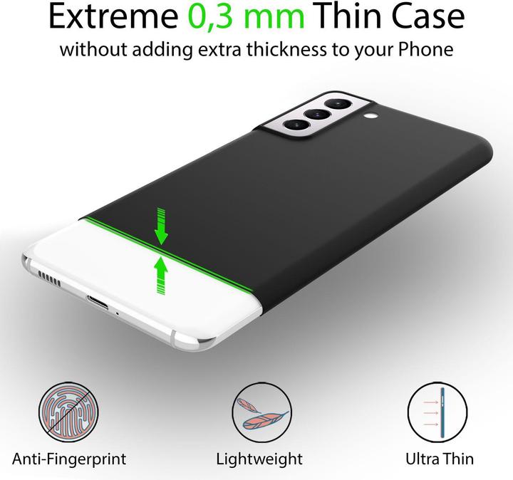 Actual product image Nalia Extremely Thin 0.3mm Matte Hardcase (Samsung Galaxy S22)