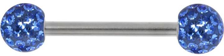 Bijouteria Zungenpiercing (Edelstahl, Zirkonia, Epoxiharz)