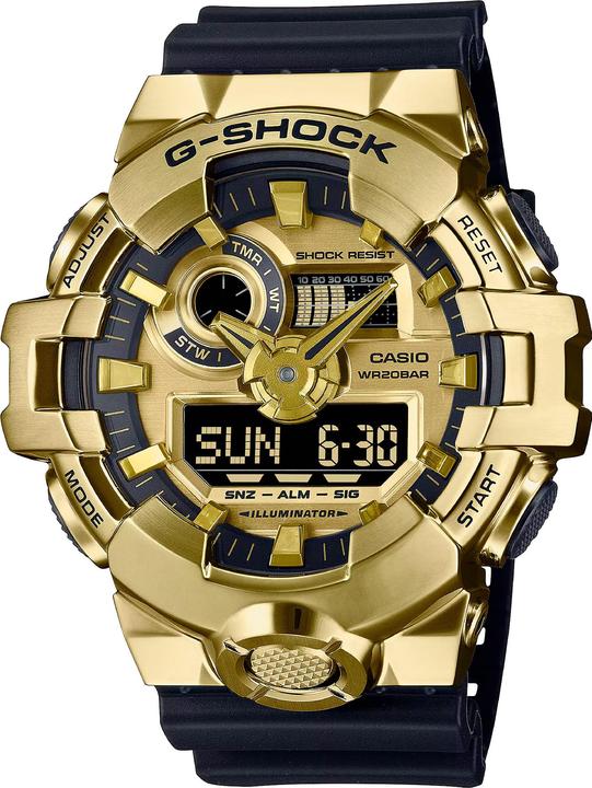 G-Shock GM-700G-9AER (Chronograph, Analoguhr, 53 mm)