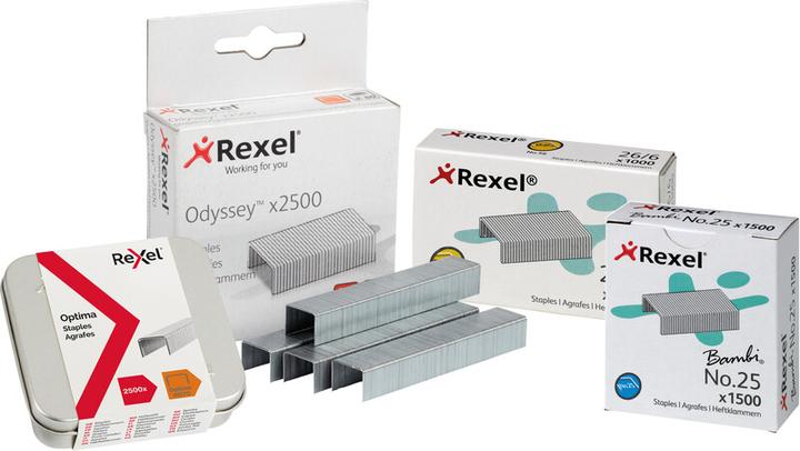 Actual product image Rexel Staples No. 25 (2500 x)