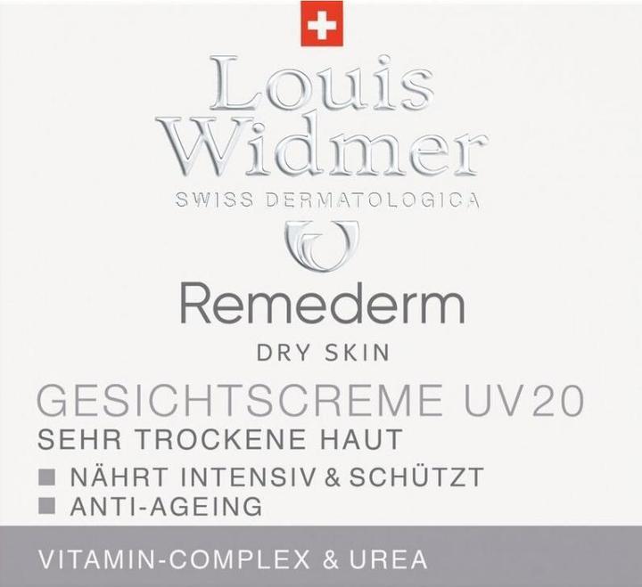 Actual product image Louis Widmer Remederm face cream UV perfumed (50 ml, Day cream, SPF 30)