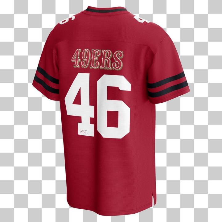 Actual product image Fanatics San Francisco 49ers NFL Poly Mesh Supporters Jersey - XL (XL)