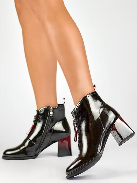 Primo Stiefeletten mit Absatz (36, 37, 38, 39, 40, 41, 42, 43, 44, 45, 46, 47, 48, 49, 50, 51, 52, 53, 54)