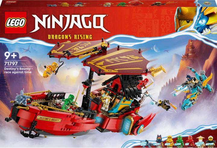 LEGO Ninja-Flugsegler im Wettlauf mit der Zeit (71797, LEGO Ninjago)