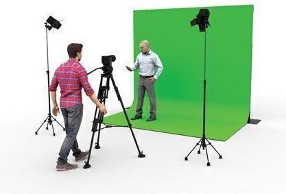 Image du produit Wentex P&D Chromakey Rideau 300(h) x 590(l) (59 cm)