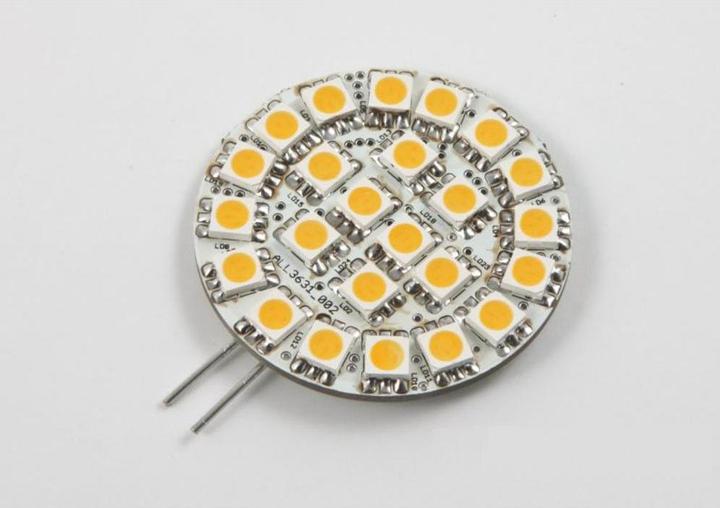 Produktbild Synergy 21 LED Retrofit G4 24x SMD 5050 - Pins seitlich *blau*