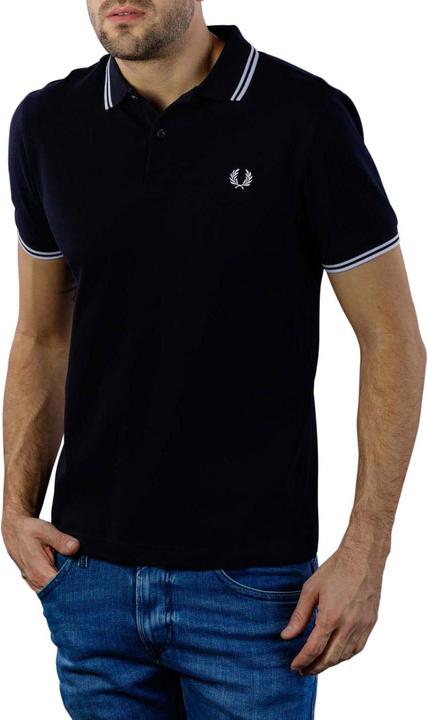 Fred Perry Polo Piqué navy (3XL)