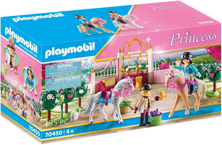 Actual product image Playmobil Riding lessons in the stable (70450, Playmobil Princess)