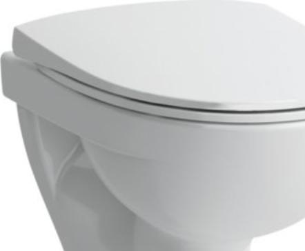Laufen pro-n hangbak lcc - 50cm, lcc, 180-230mm, met spoelrand