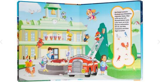 Actual product image PAW Patrol - Verrückte Such-Bilder für unterwegs - Wimmelbuch - Pappbilderbuch mit Stift und (German, Phoenix International Publications Germany GmbH, 2022)