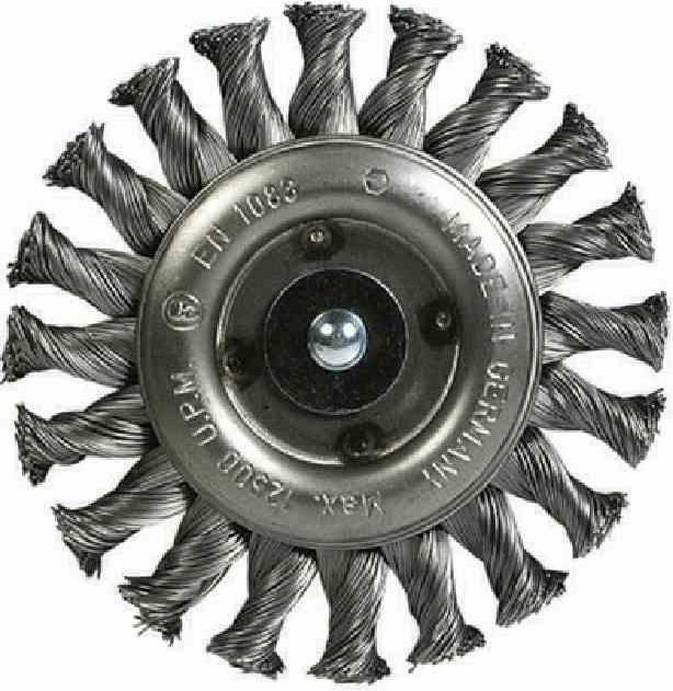 Produktbild Ironside 243003 Scheibenbürste 100 mm/ M14 13/gezopft für Winkelschleifer