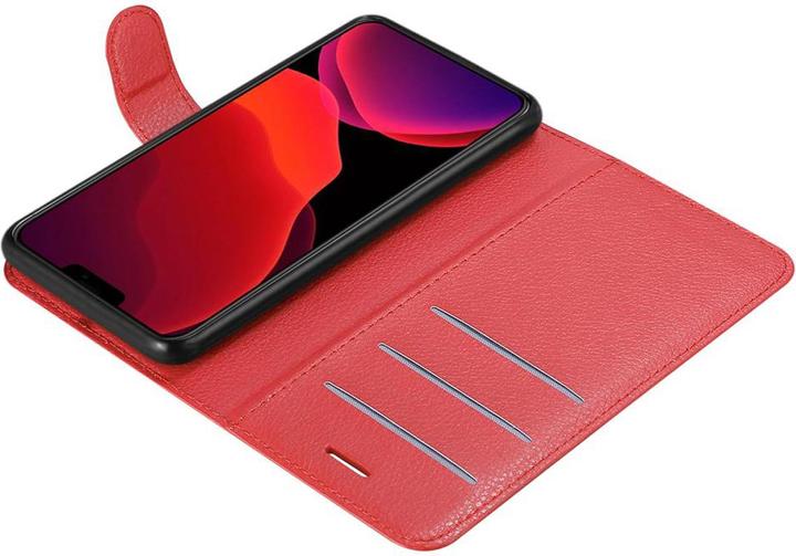 Actual product image Cadorabo Book with stand function cover (Apple iPhone 12 Pro Max)