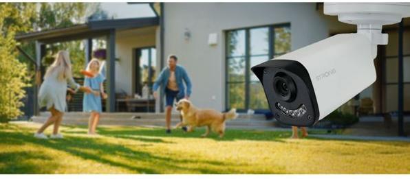 Actual product image Strong BUL05DL0-P 5MP Dual Light PoE Camera