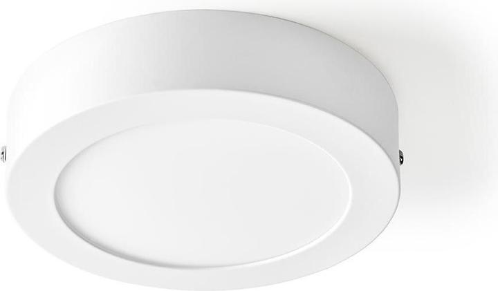 Nedis SmartLife - Plafonnier WLAN - Blanc froid/blanc chaud - Commande vocale - Intégré à la Ned (800 lm)