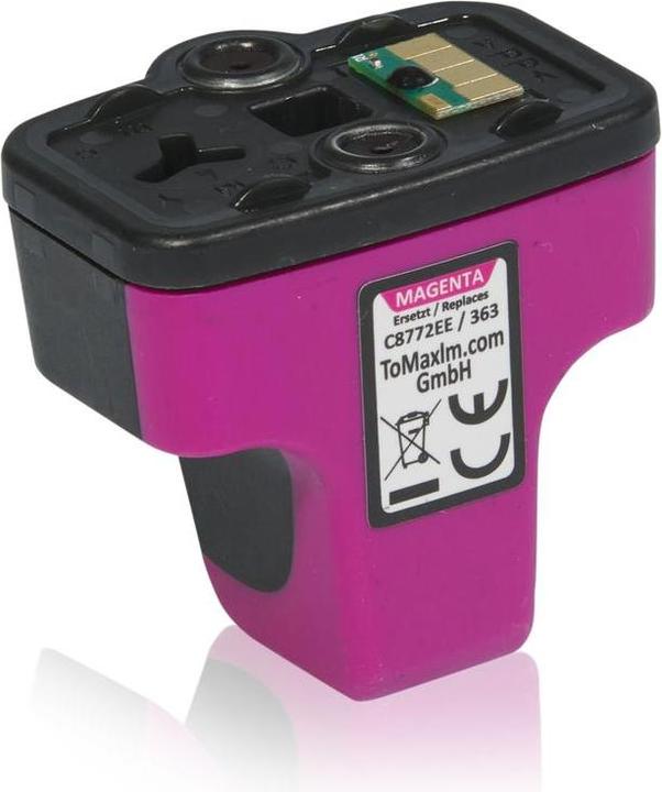 Produktbild Inkadoo Druckerpatronen kompatibel zu HP C8772EE / 363 Tintenpatrone, magenta Magenta (M)