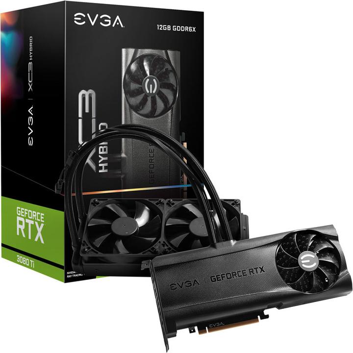 Produktbild EVGA GeForce RTX 3080 Ti XC3 Ultra Hybrid Gaming LHR (12 GB)