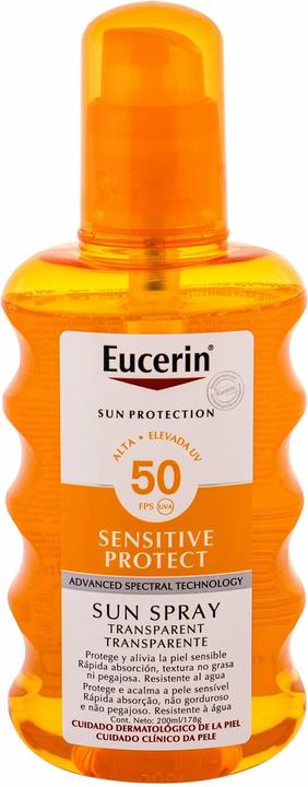 Actual product image Eucerin Sonnenspray (Sun spray, SPF 50, 200 ml)