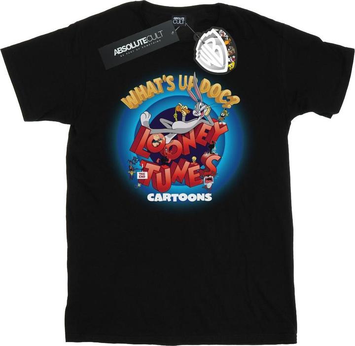 Looney Tunes Cartoons What's Up Doc Circle TShirt (M)