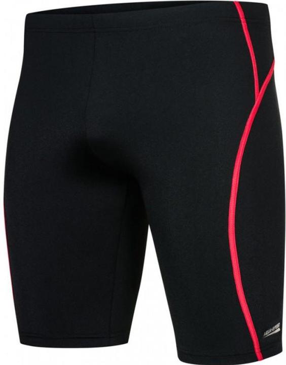 Aqua Speed Badeshorts für Herren Aqua-Speed Blake schwarz-rot 16 381 (XL) (XL)