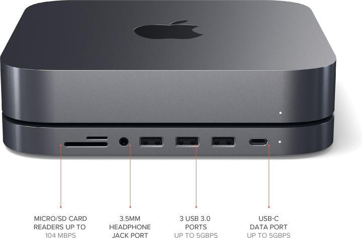 Actual product image Satechi St-Abhfm (USB-C, 4 Ports)
