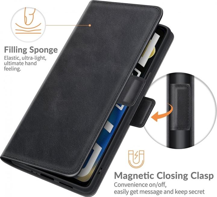 Productafbeelding Screenguard Realme GT Neo2 CardLounge Lederen Hoesje (Realme GT Neo 2)