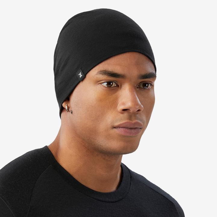 Produktbild Forclaz Merino Wool Trekking Hat MT500 - Black (One Size)