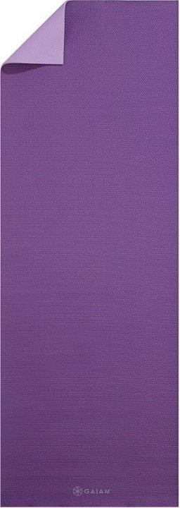 Gaiam 6 mm Premium 2-Color Yoga Mat (6 mm)