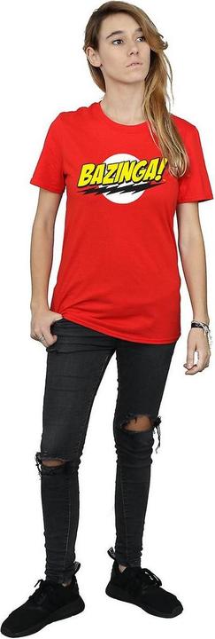 Immagine prodotto Dam Maglietta Bazinga Boyfriend Donna/Ladies (L)