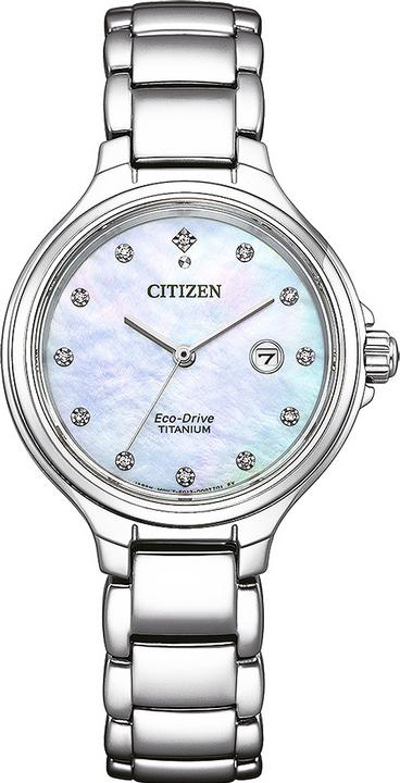 Citizen Lady Eco-Drive Super Titanium EW2680-84D (Analoguhr, 31 mm)