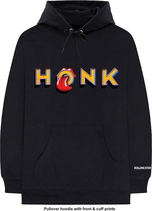 Actual product image The Rolling Stones Honk Letters (Hoodie) (M)