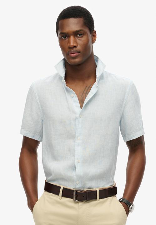 Produktbild Superdry Vacation Hemd mit kurzen Ärmeln aus Leinen (XL)