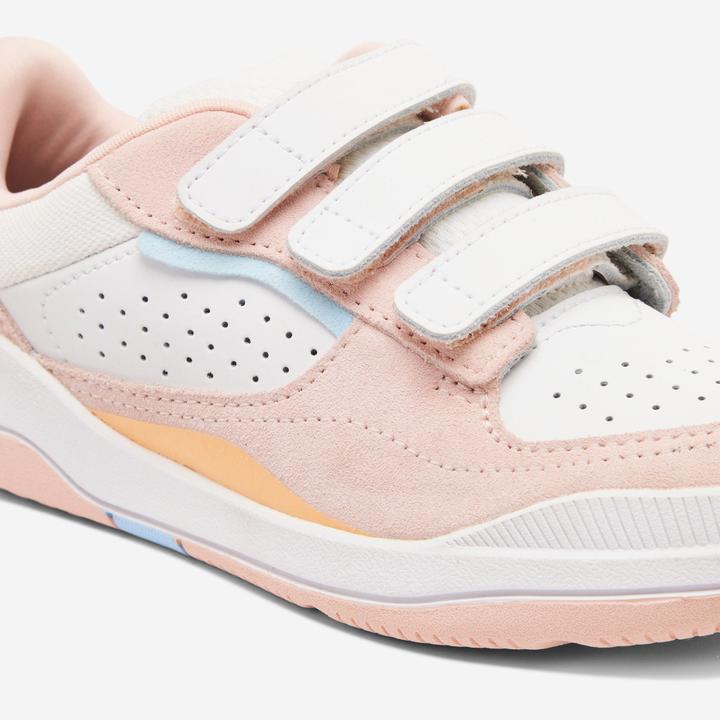 Immagine prodotto Decathlon Scarpe da ginnastica con velcro per bambini - Playventure City bianco/rosa (31)