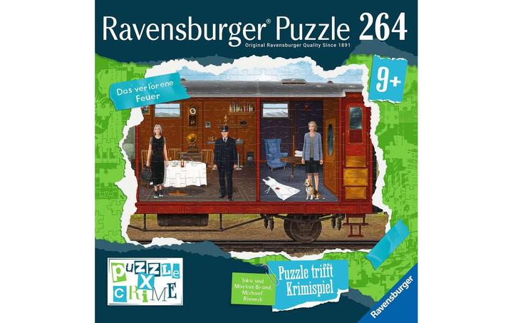 Immagine prodotto Ravensburger Puzzle X Crime Kids: Il fuoco perduto (264 pezzi)