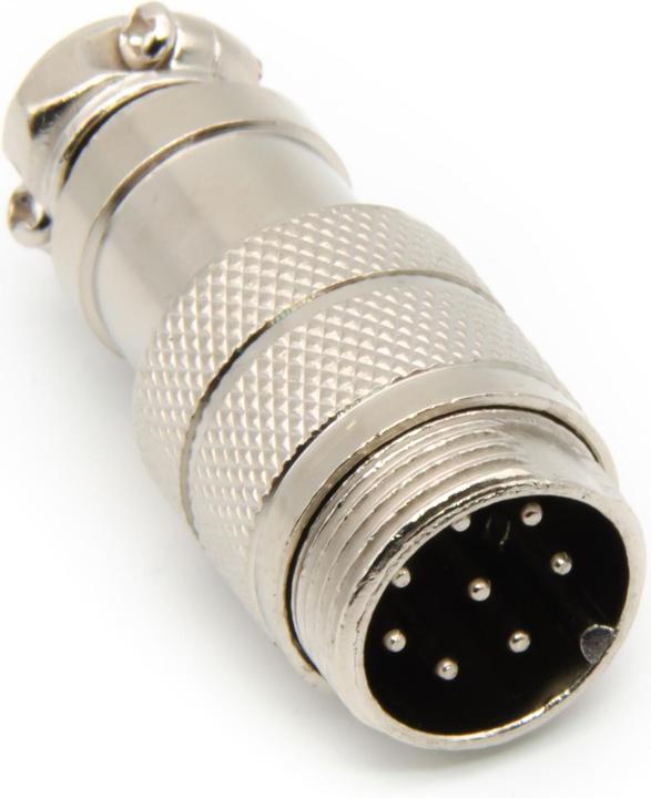 Immagine prodotto Purecrea GX16-8P Spina 16 mm maschio per il montaggio dei cavi