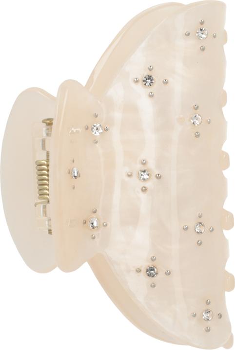Immagine prodotto Trisa Fashion Haarklammer mit Strass & Scrunchie Beige 3 Stk. (Spazzola capelli)