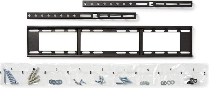 Actual product image Nedis Fixed TV wall mount | 37-70 " | Maximum supported screen weight: 35 kg | Minimum W (Wall, 70", 35 kg)